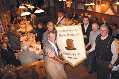 Fahnenweihe anlässlich des 140. Jubiläums im Jahre 2009
